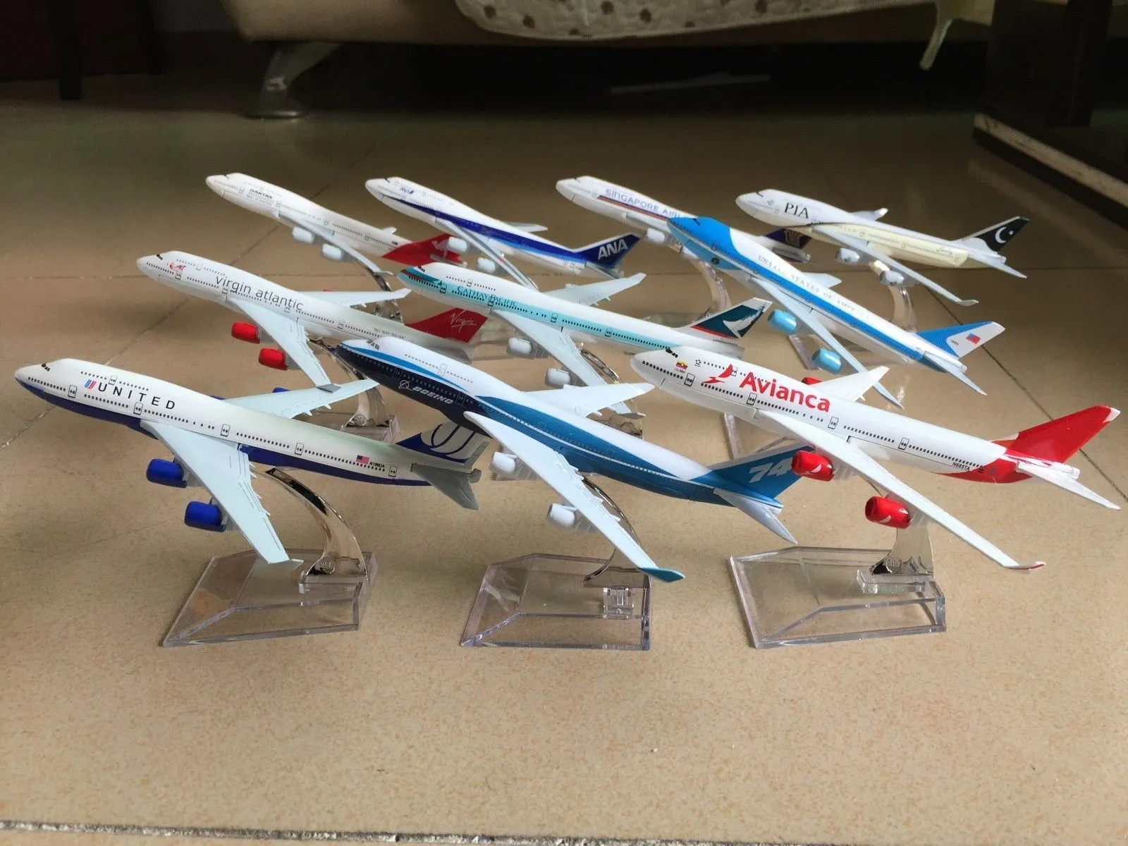 44460 diecast metal aircraft collection theme