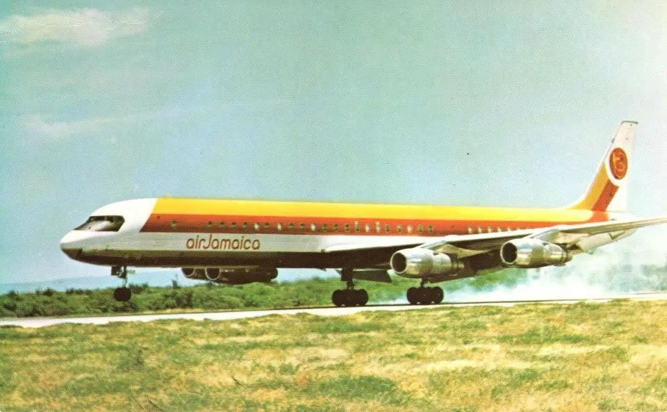 44470 air jamaica boeing 737 diecast
