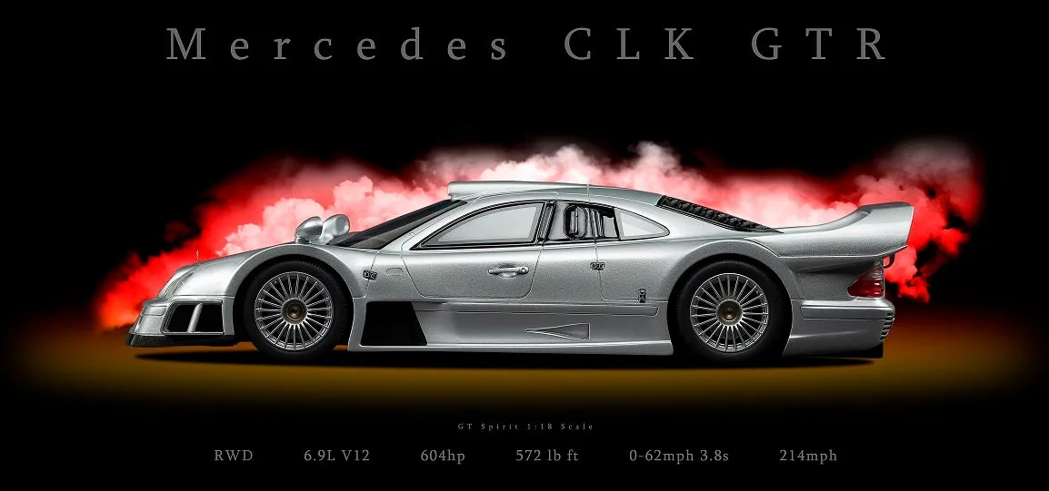 44481 mercedes clk diecast history