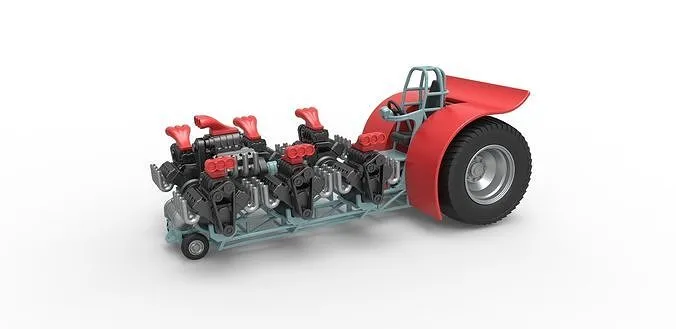 44495 collectible diecast tractor