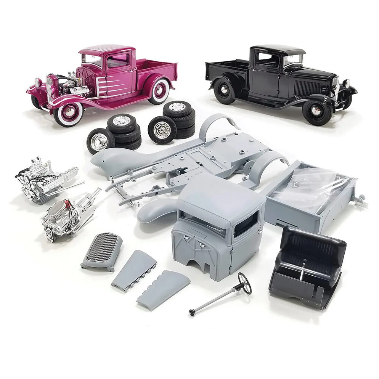 44504 diecast truck materials