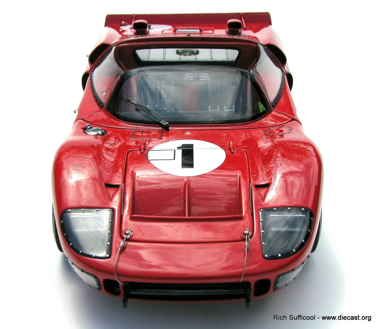 44534 ford gt40 diecast display