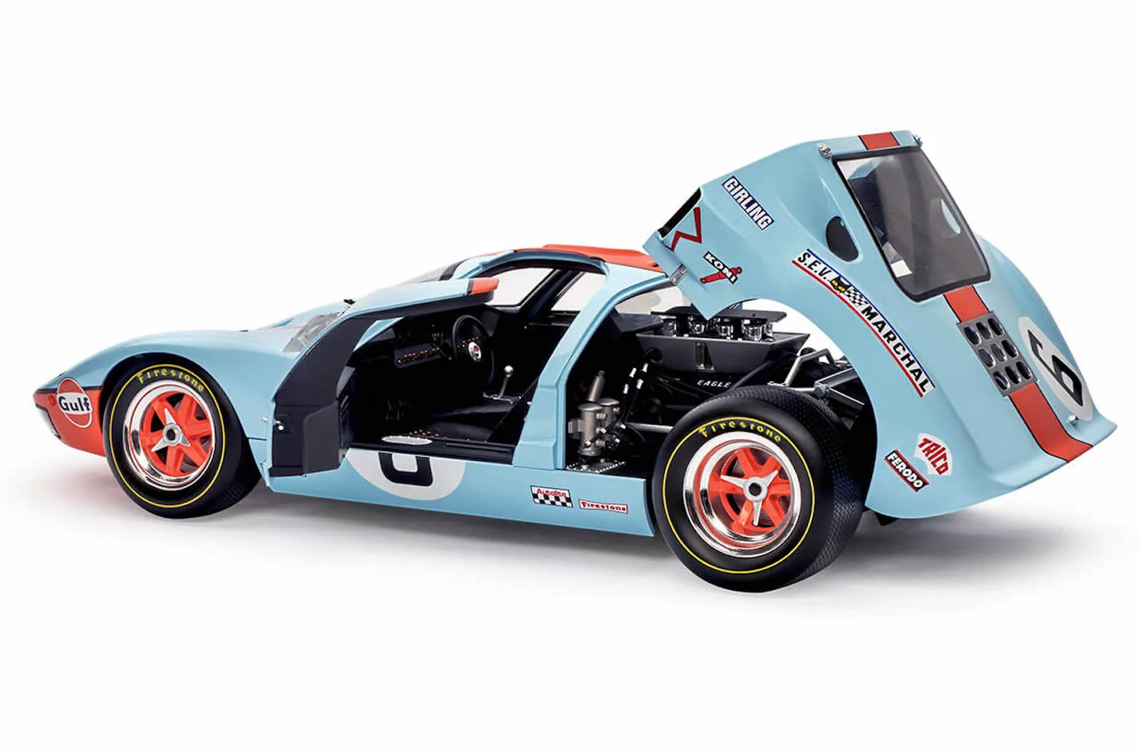 44534 ford gt40 diecast model collection