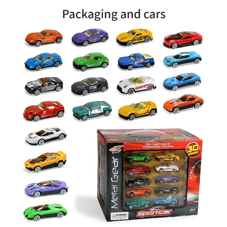44558 packaging diecast cars