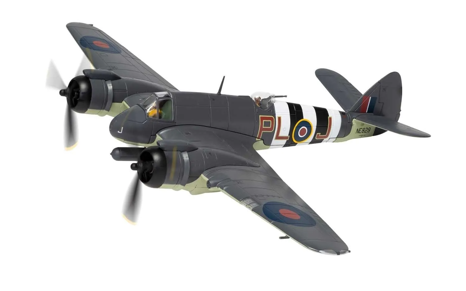 44571 diecast military airplane details