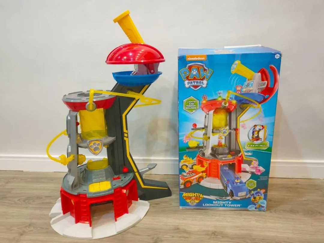 44584 paw patrol diecast tower accessories