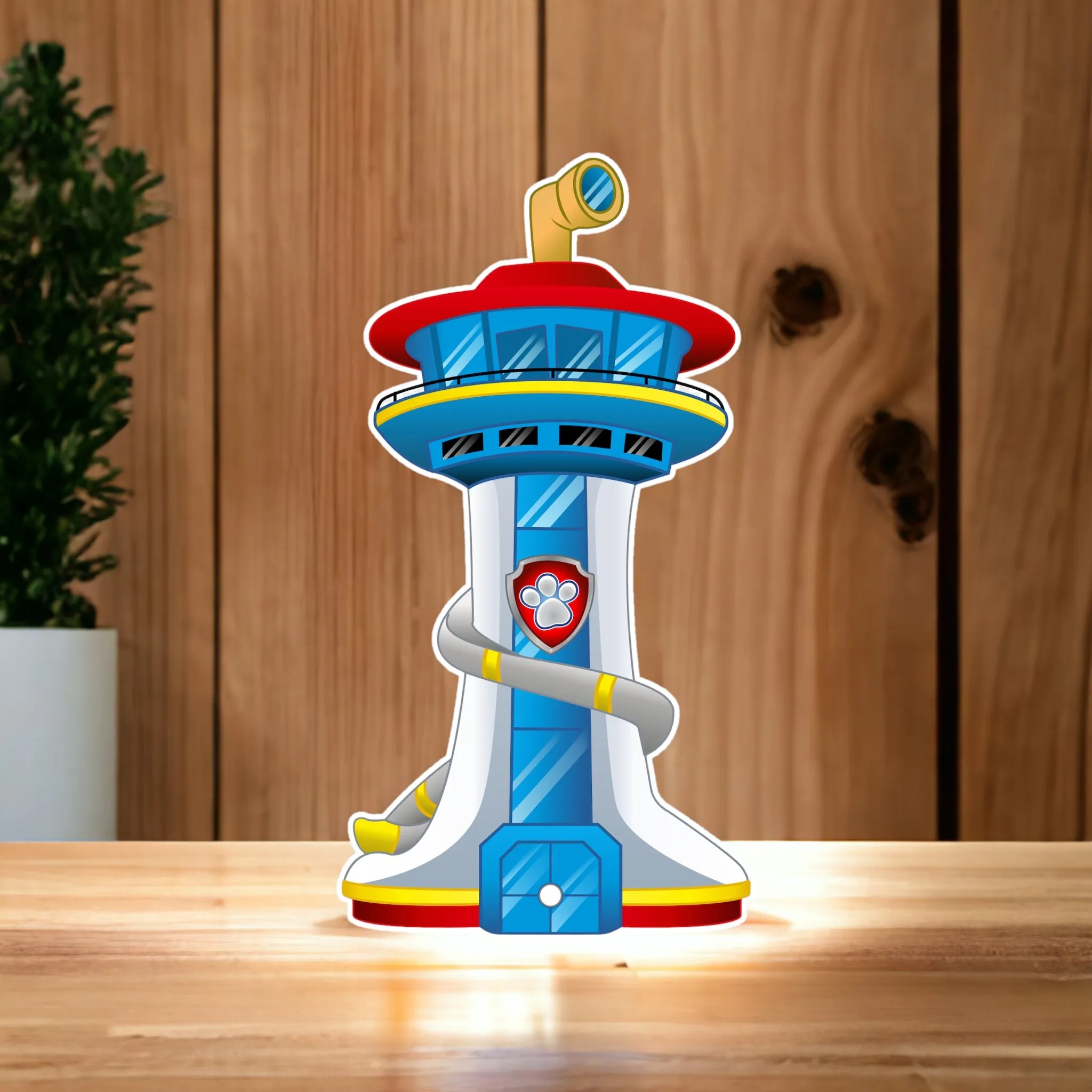 44584 paw patrol diecast tower features