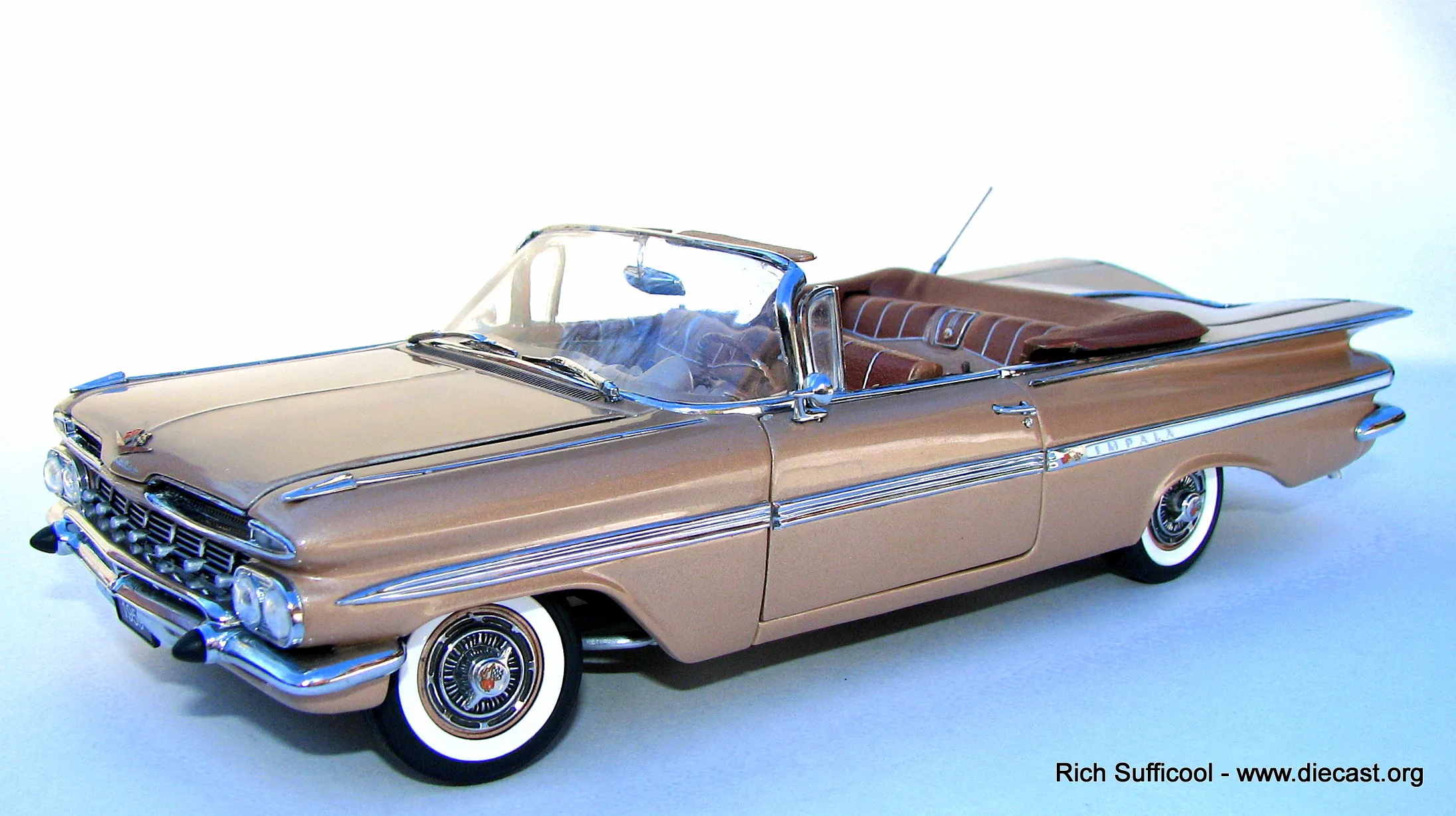 44598 diecast 59 impala engine