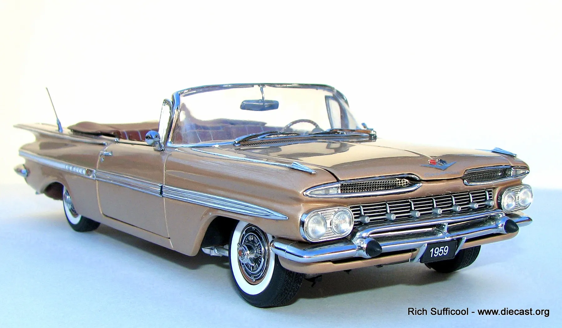 44598 diecast 59 impala interior