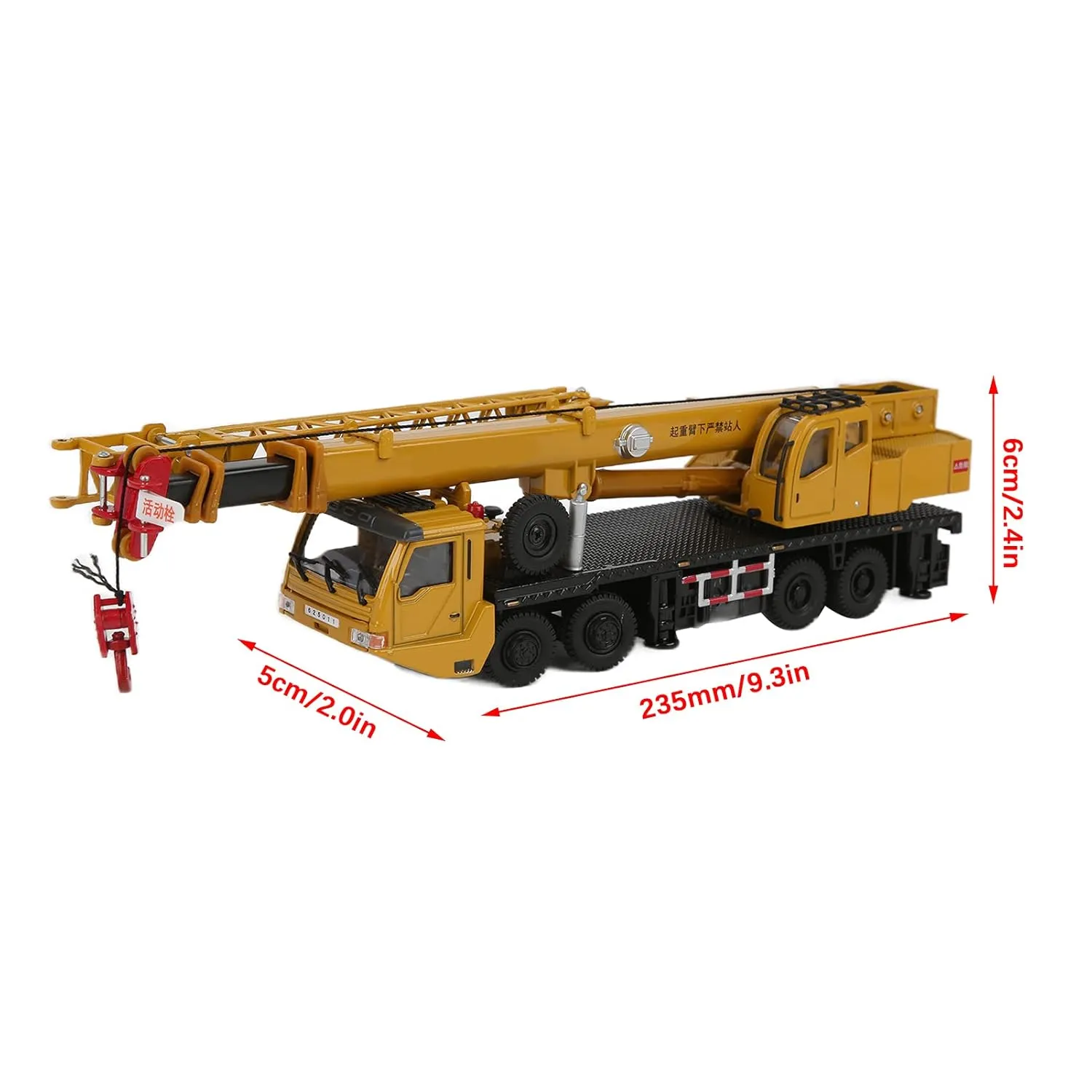 44620 diecast model crane functionality