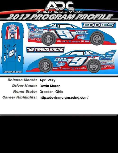 44626 dirt late model diecast cars 6