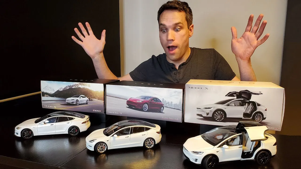 44658 tesla model x diecast