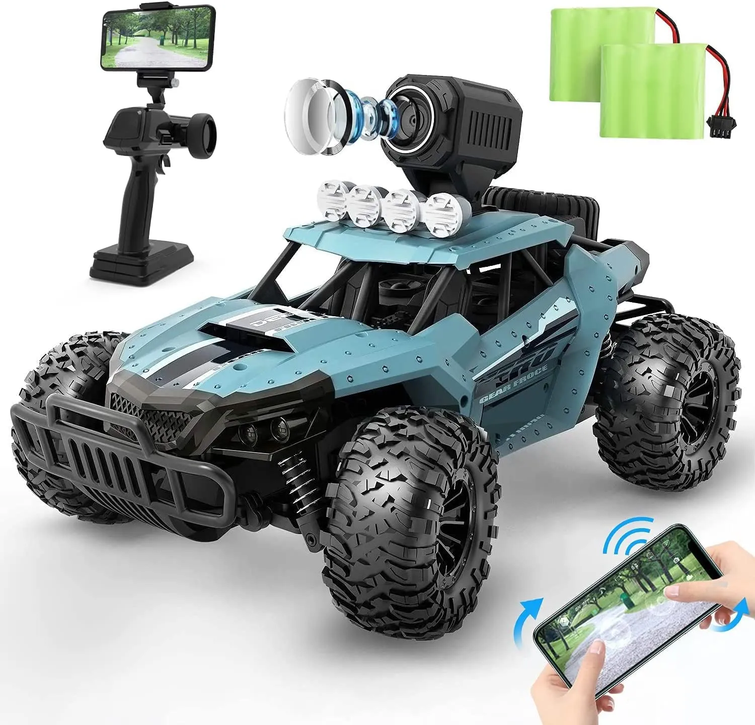 44661 rc diecast car remote