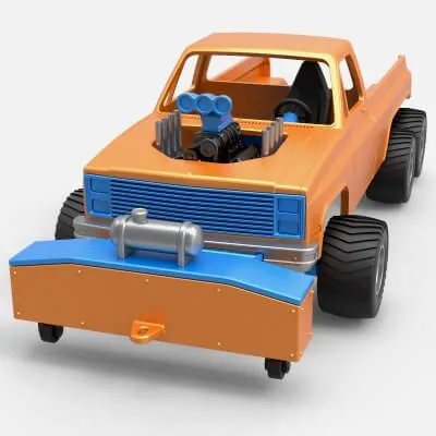 44673 diecast models materials