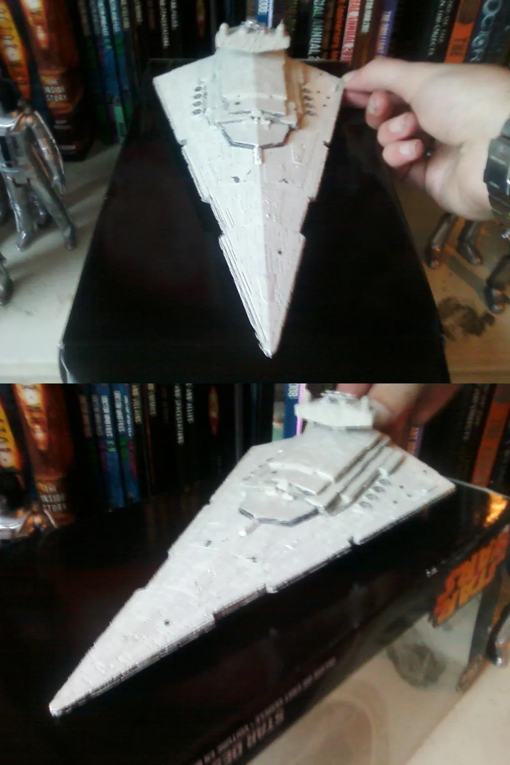 44679 diecast star destroyer detailed features