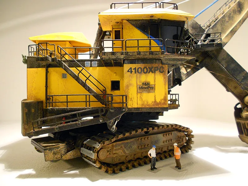 44695 p&h 4100 diecast scale