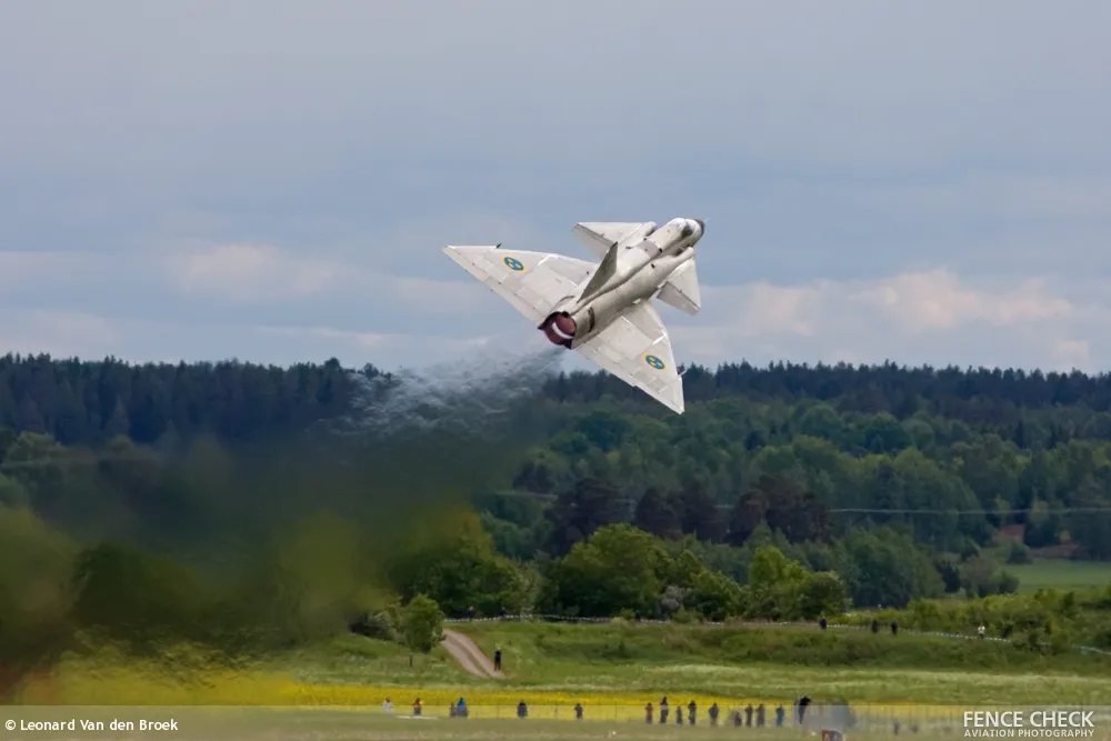 44701 saab viggen diecast model 5