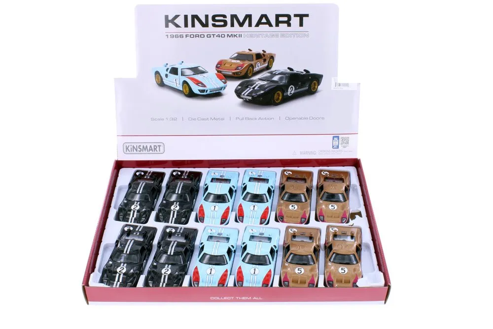 44719 ford gt40 diecast detailing